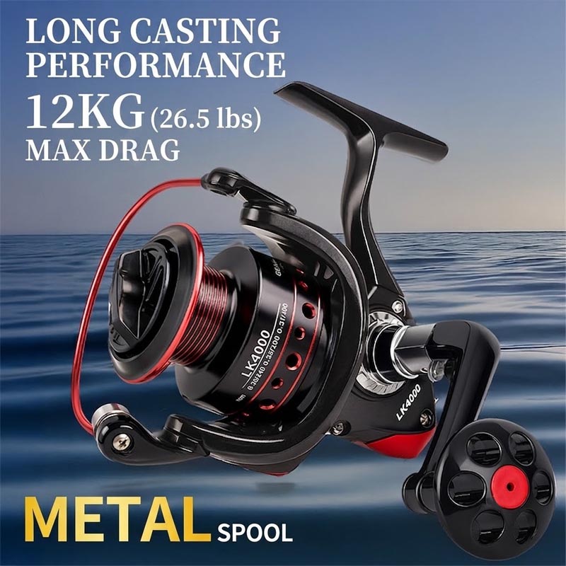 Fishing Boat Steering Wheel - Цельнометаллическая спиннинговая катушка, прочная катушка для